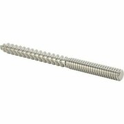 BSC PREFERRED 18-8 Stainless Steel Wood Screw Threaded Stud Number 10 Screw Size 10-24 Stud 2-1/2 Long, 10PK 90915A642